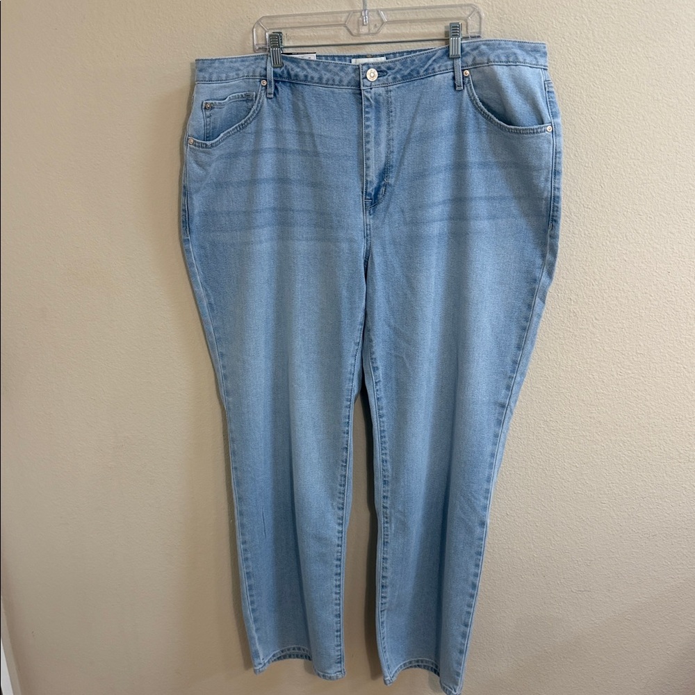 NWT Size 20W Seven7 Loose Straight Jean - Picture 3 of 8